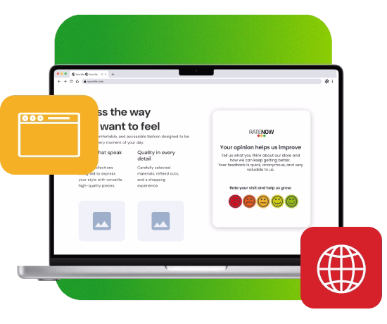 Encuestas integradas en la web